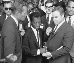 Charlton Heston at the Civil Rights March (1963)