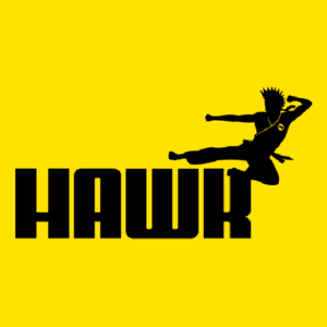  ular tedung, cobra Kai Hawk logo