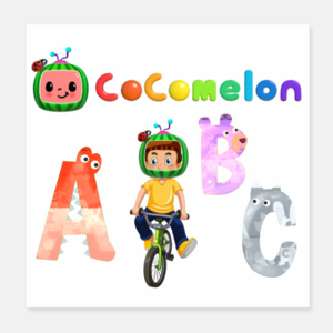  Cocomelon Nursery Rhymes ABC Posters Spreadshïrt