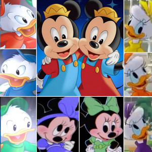  Counterpart's Mickey, Donald's Nephews and Minnie and Daisy's Nieces Disney.2