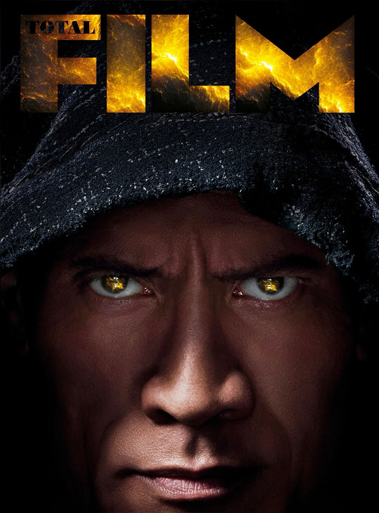 Dwayne Johnson as Black Adam || Exclusive Total Film subscriber cover 
