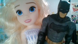  Elsa And Batman Wish wewe A Merry krisimasi