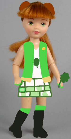 Emma as Jade (Green)