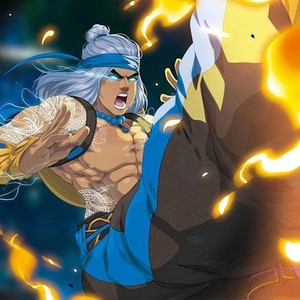  fuego and Thunder God Liu Kang