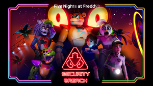 Five Nights at Freddy's: Security Breach kertas dinding (4K)