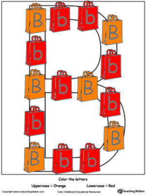  Free* Recognïze Uppercase And Lowercase Letter B