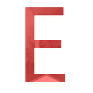 Free Red Letter E Icon - Download Red Letter E Icon