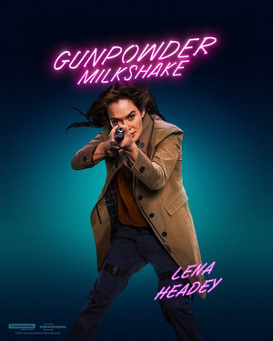 Gunpowder Milkshake (2021) Character Poster - Scarlet