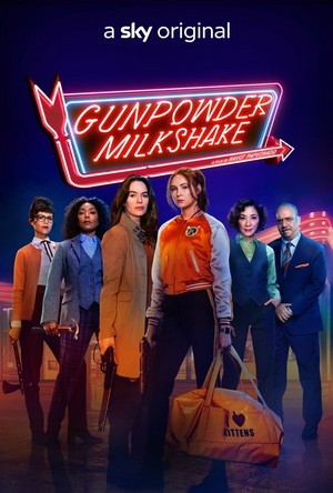 Gunpowder Milkshake (2021) Poster