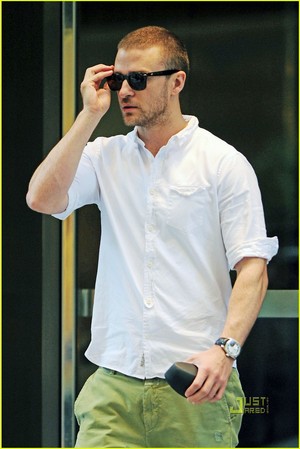  Justin Timberlake Wearing Stunna Shades