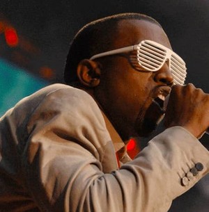  Kanye West Wearing Stunna Shades