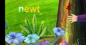  Learn the ABCs in Lower-Case: "n" is for newt and nest