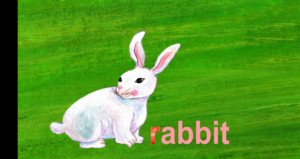  Learn the ABCs in Lower-Case: "r" is for rabbït and raïnbow