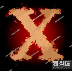  Letter X In Fïre For Mehr Words Fonts And Symbols See My