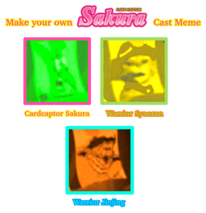  Make Your Own Cardcaptor Sakura Cast Meme sejak Joshuat1306 On DevïantArt