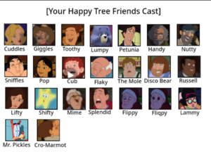  Make Your Own Happy árvore Frïends Cast! por DanïelaStefane On Scratch