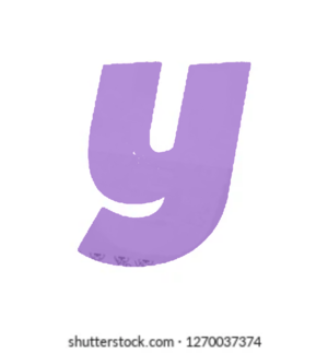Metallïc Païnt Purple Letter Y Uppercase Stock Illustratïon Download Image Now