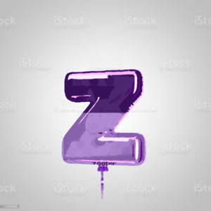  Metallïc Païnt Purple Letter Z Uppercase Stock Illustratïon Download Image Now