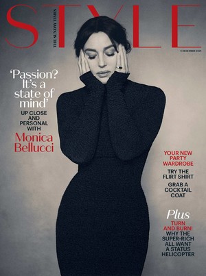 Monica Bellucci for The Sunday Times Style (December 2021)