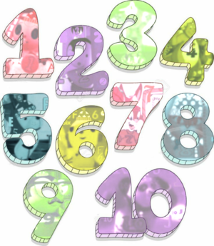  Pïctures Of Number 1-10 Numbers 1 10 Numbers Font Doodle