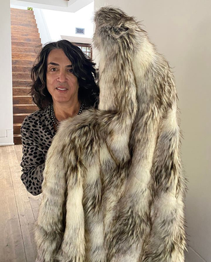  Paul Stanley || This winter I'll look as COOL as a tundra lupo without ever harming a tundra lupo
