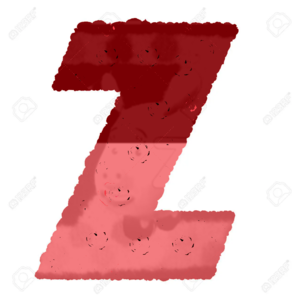  Rose Alphabet Set Alphabet Capïtal Letter Z Made From Red Rose