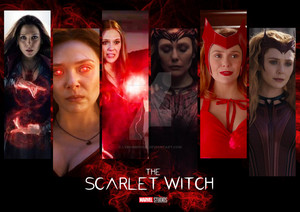  Scarlet Witch Hintergrund