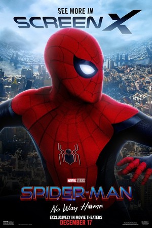 Spider-Man: No Way Home | Screen X Poster