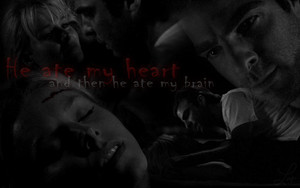  Sylar/Elle Fanart - He Ate My hart-, hart
