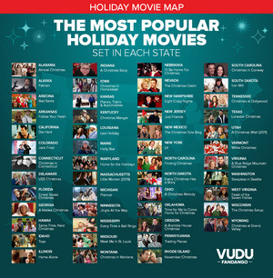  The Most populer Holiday Movie In Each State (According to Vudu and Fandango)