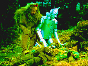 The Wizard of Oz - Cowardly Lion, Tin Man and Scarecrow