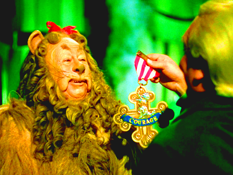 The Wizard of Oz - Cowardly Lion's Badge of Courage