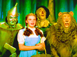 The Wizard of Oz - Tin Man, Dorothy, Scarecrow and Cowardly Lion