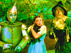 The Wizard of Oz - Tin Man, Dorothy, Toto and Scarecrow