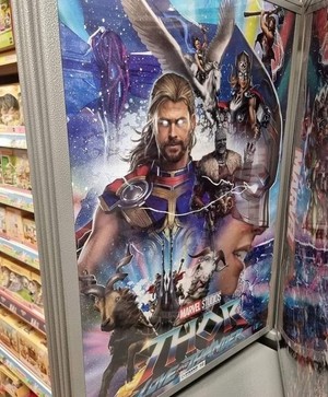  Thor: amor and Thunder || promo art || out and about