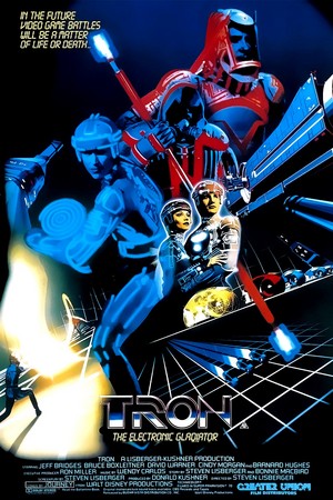  Tron (1982) cover