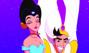  Walt disney Screencaps - Princess jasmim & Prince aladdin