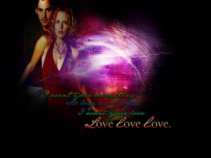  Xander/Anya fondo de pantalla - amor amor amor