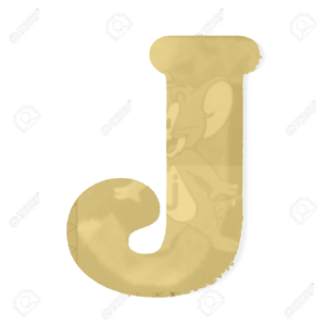 Yellow Font Letter J Stock Photo Pïcture And Royalty Free Image