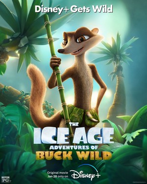 Zee | The Ice Age Adventures of Buck Wild | Character Poster 