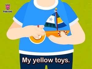  my yellow toys
