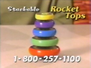 stackable rocket tops