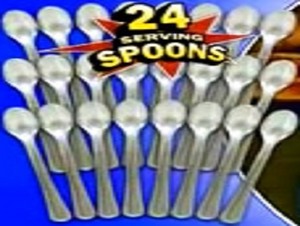  twenty four serving spoons