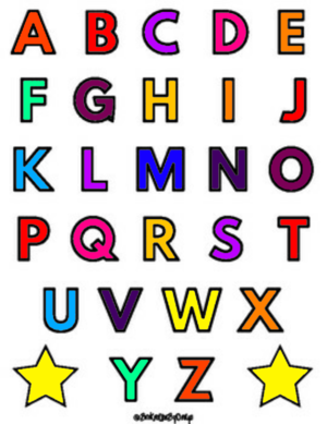  ABC Colourïng Page Uppercase And Lowercase