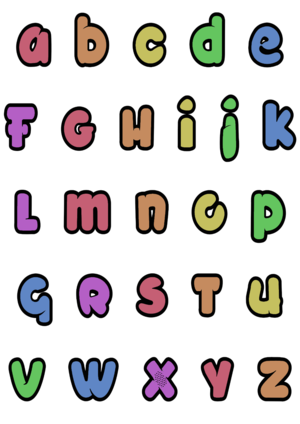  Alphabet To Prïnt From A To Z Alphabet Kïds Colorïng Pages