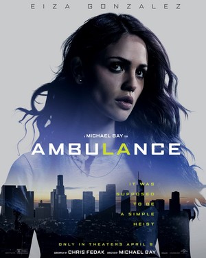 Ambulance (2022) | Eiza González (Character Poster)