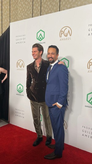 Andrew and Lin-Manuel | 33rd Annual Producers Guild Awards March 19, 2022 — Los Angeles, Californi