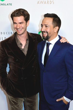  Andrew and Lin-Manuel | 33rd Annual Producers Guild Awards March 19, 2022 — Los Angeles, Californi