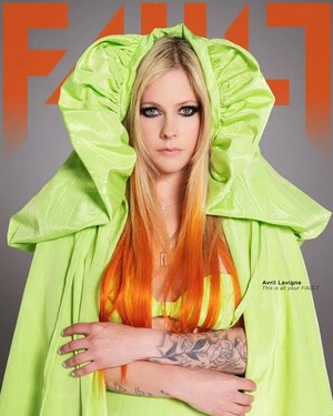 Avril Lavigne for Fault Magazine (2022)