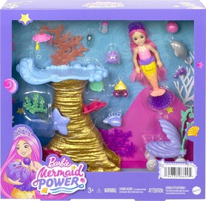  Barbie: Mermaid Power - Chelsea Doll and Playset in Box
